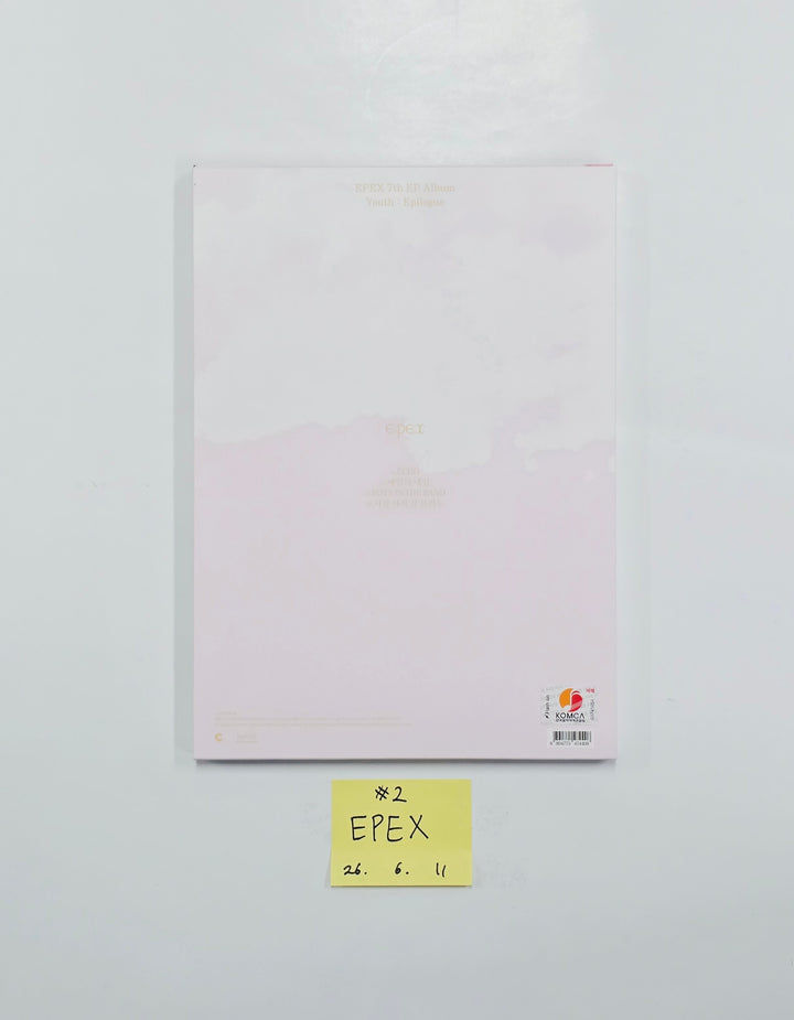 EPEX "소화(韶華) : Epilogue" - Hand Autographed(Signed) Promo Album [26.06.11]