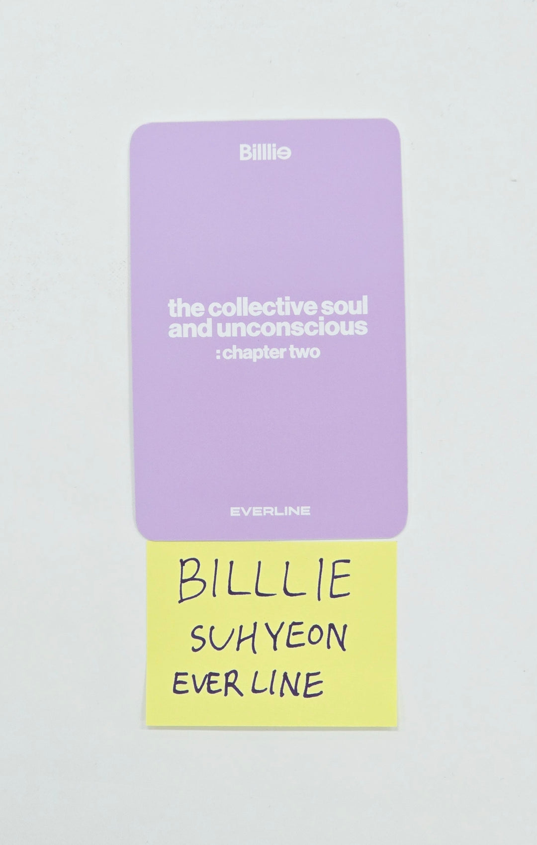 SUHYEON (of Billlie) "the collective soul and unconscious: chapter two" - Hand Autographed(Signed) Photocard [26.06.12]
