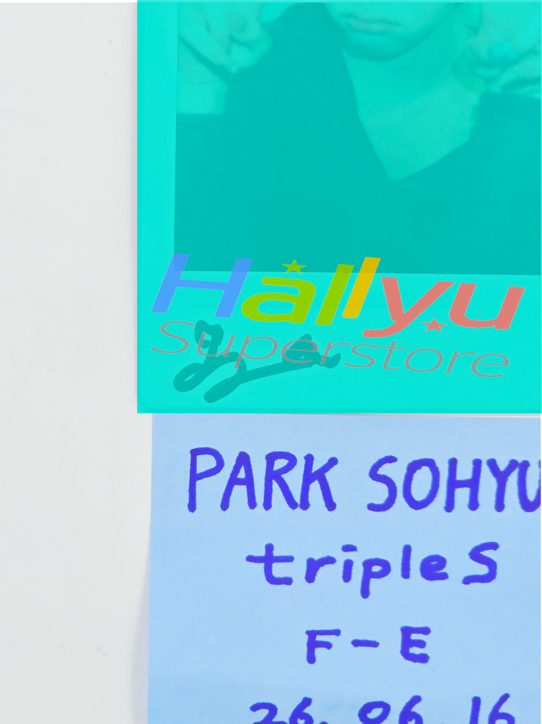 SOHYUN (of TripleS) - Hand Autographed(Signed) Polaroid [26.06.16]