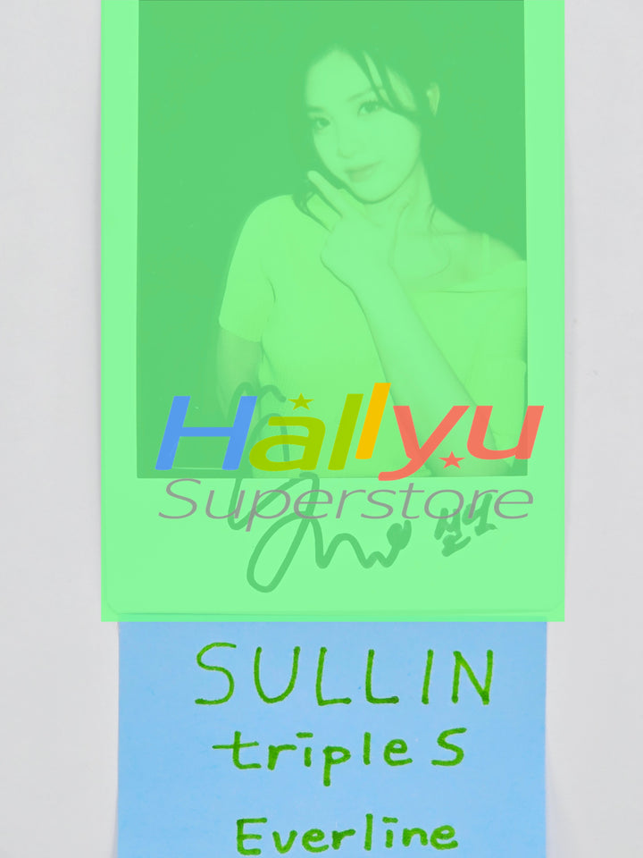 SULLIN (of TripleS) - Hand Autographed(Signed) Polaroid [26.06.16]