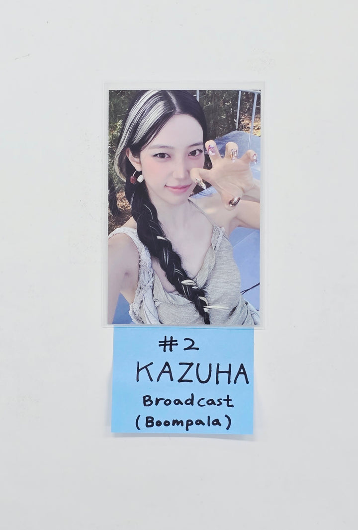 LE SSERAFIM "PUREFLOW pt.2" - BOOMPALA Broadcast Photocard [26.06.16]
