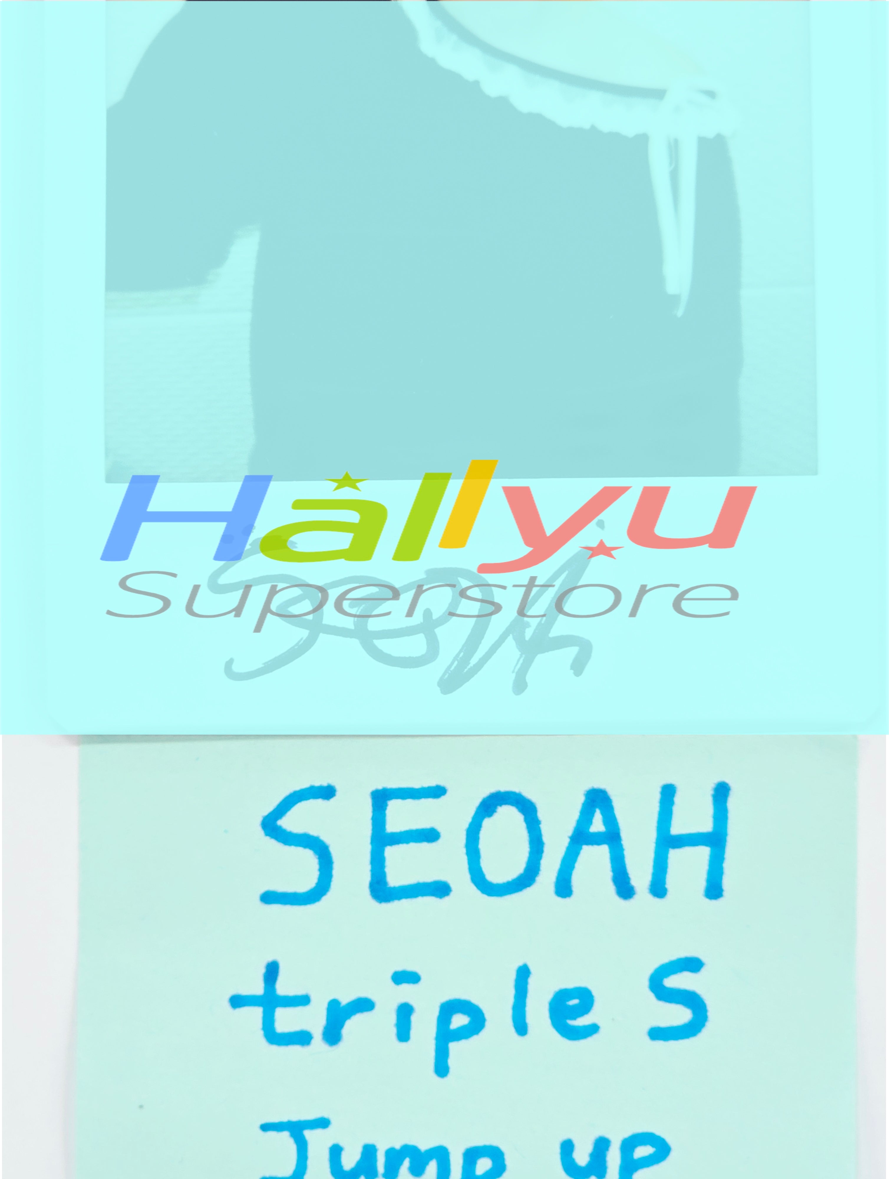 SEOAH (of Triples) - Hand Autographed(Signed) Polaroid [26.06.18