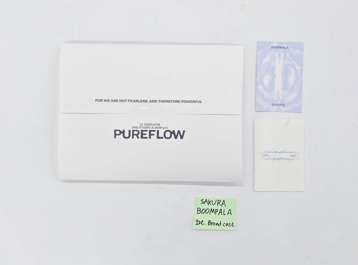 SAKURA (of Le Sserafim) "PUREFLOW" -  Broadcast set [26.06.19]