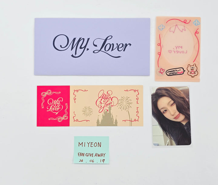 MIYEON (of I-dle) "MY, Lover" - Broadcast Fan Giveaway Set [26.06.19]