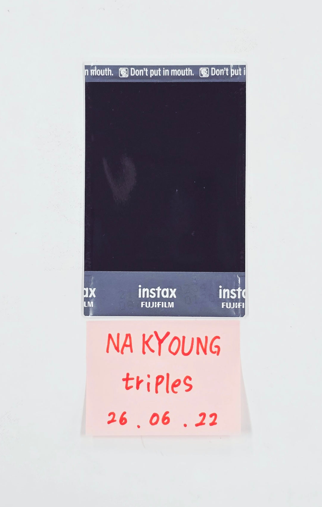 NAKYOUNG (of TripleS) - Hand Autographed(Signed) Polaroid [26.06.22]
