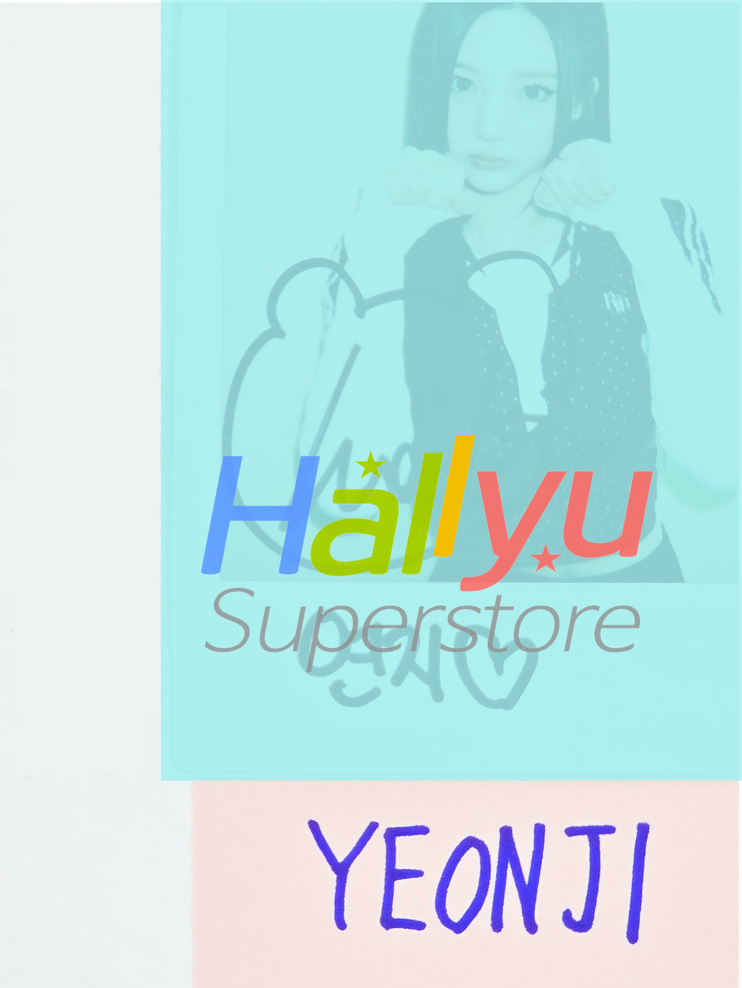 YEONJI (of TripleS) - Hand Autographed(Signed) Polaroid [26.06.22]