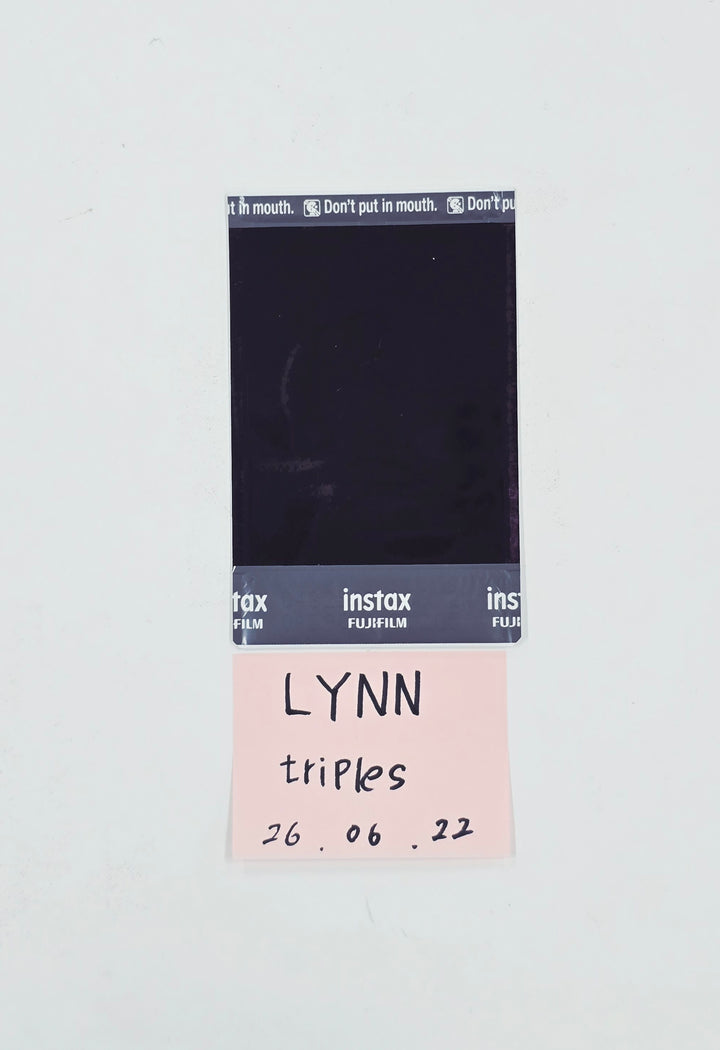 LYNN (of TripleS) - Hand Autographed(Signed) Polaroid [26.06.22]