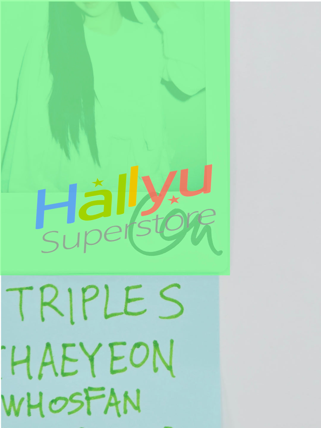 CHAEYEON (of TripleS) - Hand Autographed(Signed) Polaroid [26.06.23]