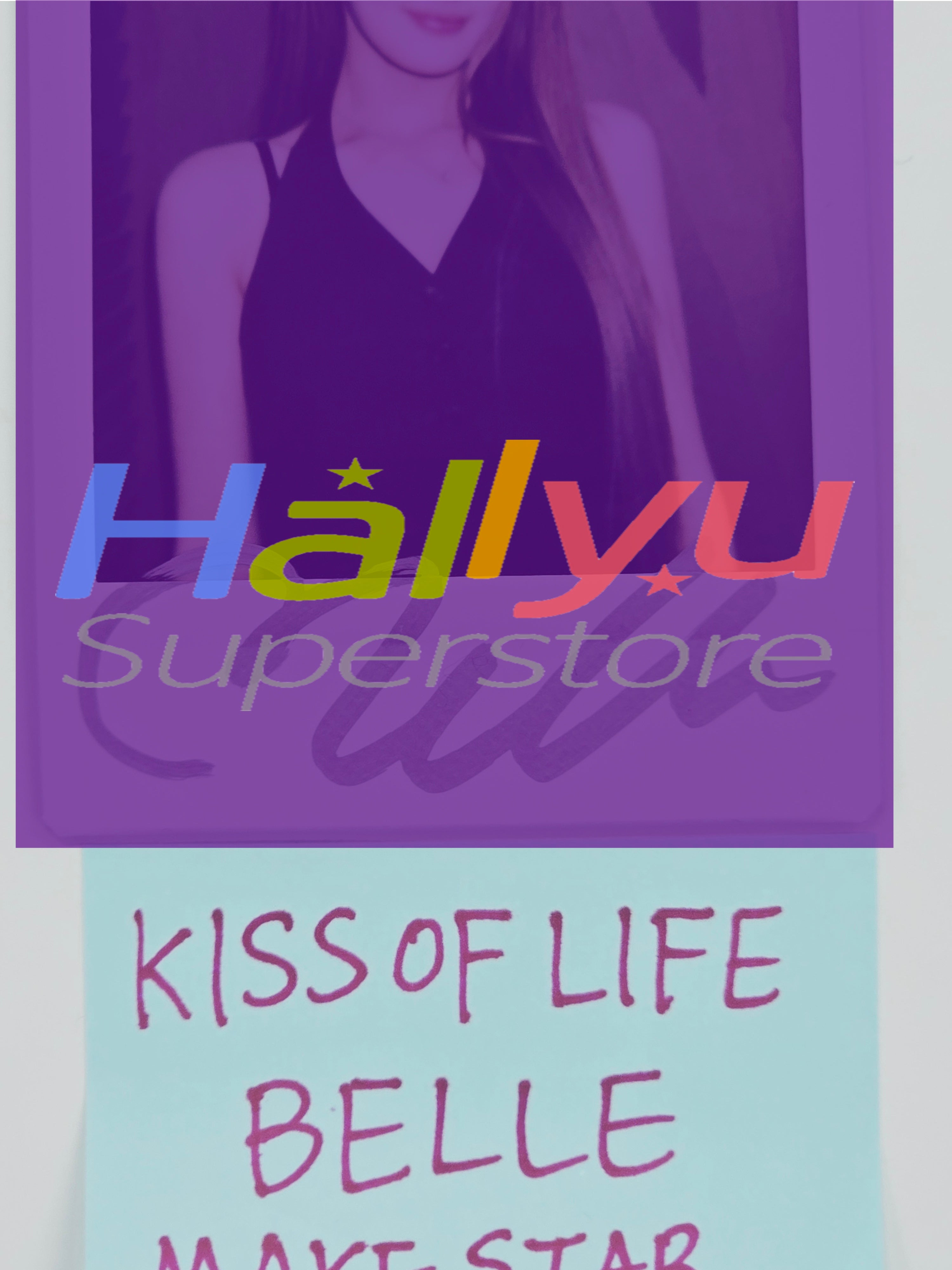 BELLE (of Kiss of Life) - Hand Autographed(Signed) Polaroid [26.06