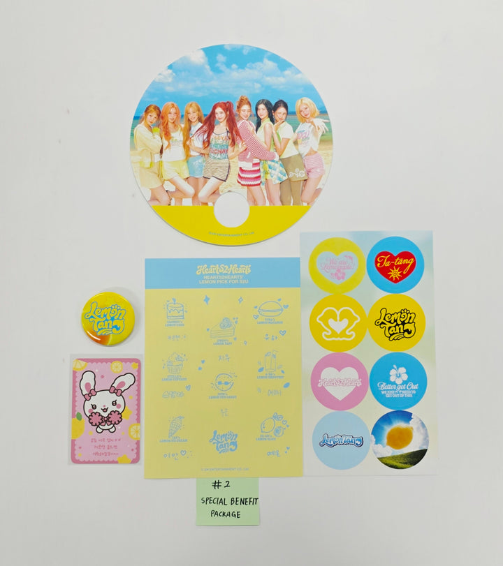 Hearts2Hearts "Lemon Tang" - POP-UP Store Special Benefit Package [26.06.24]