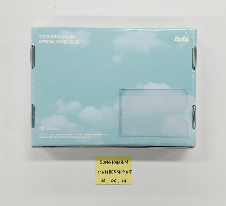 SUNG HANBIN (of ZeroBaseOne) - 1st Official MEMBERSHIP Kit [26.06.24]