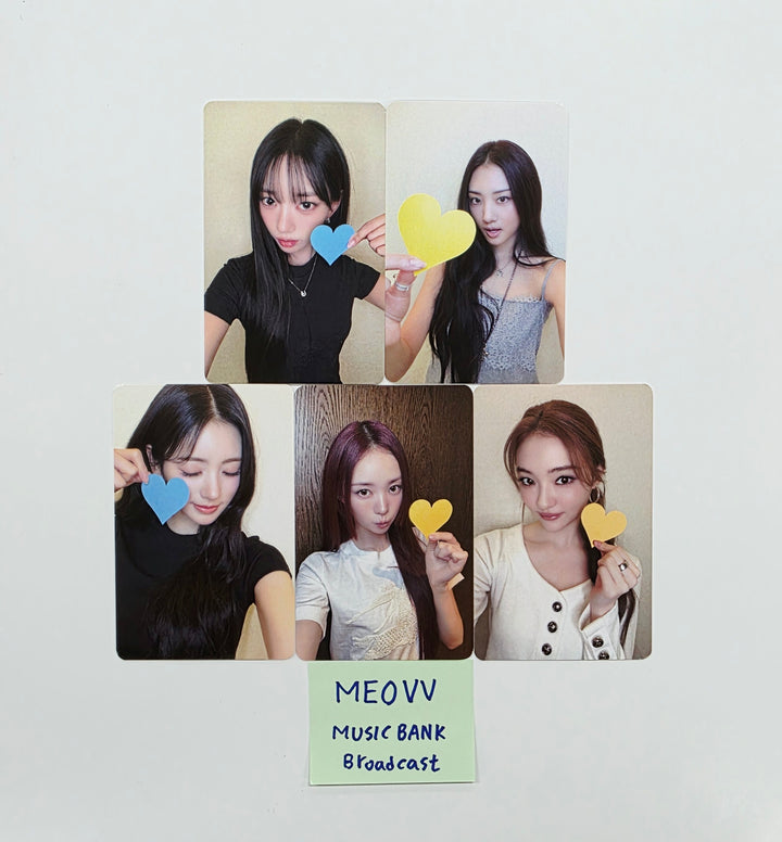 MEOVV - Music Bank Broadcast Photocard Set (5ea) [26.06.24]