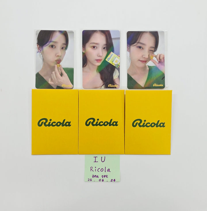 IU - Ricola Event Photocard Set (3ea) [26.06.24]