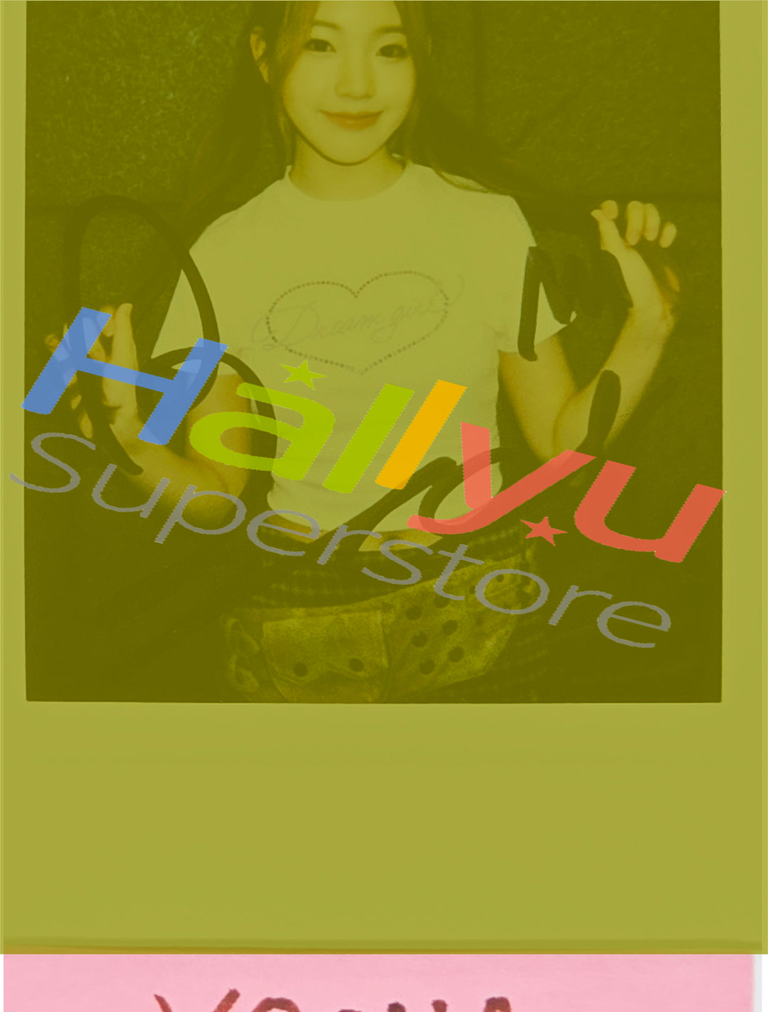 YOONA (of UNIS) - Hand Autographed(Signed) Polaroid [26.06.25]