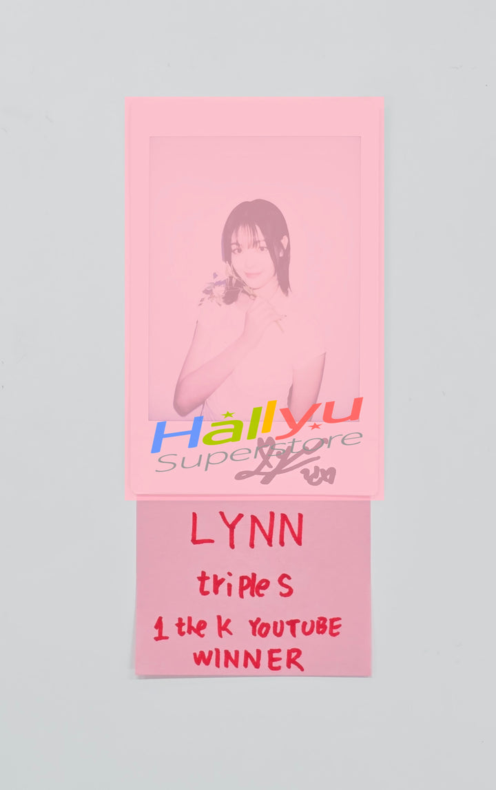 LYNN (of TripleS) - Hand Autographed(Signed) Polaroid [26.06.25]