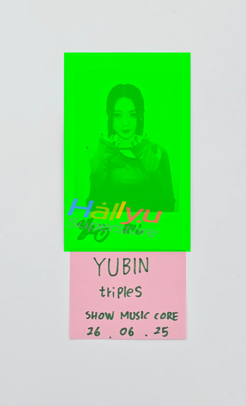 YUBIN (of TripleS) - Hand Autographed(Signed) Polaroid [26.06.25]