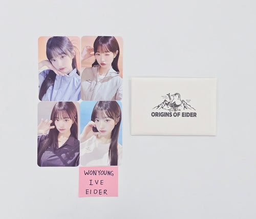 Wonyoung (of IVE) - EIDER Event Photocard Set (4ea) [26.06.25]