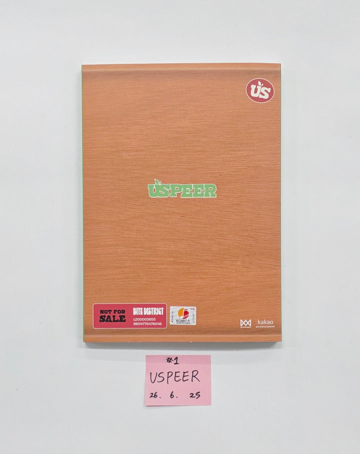 USPEER "BITE DISTRICT" - Hand Autographed(Signed) Promo Album [26.06.25]