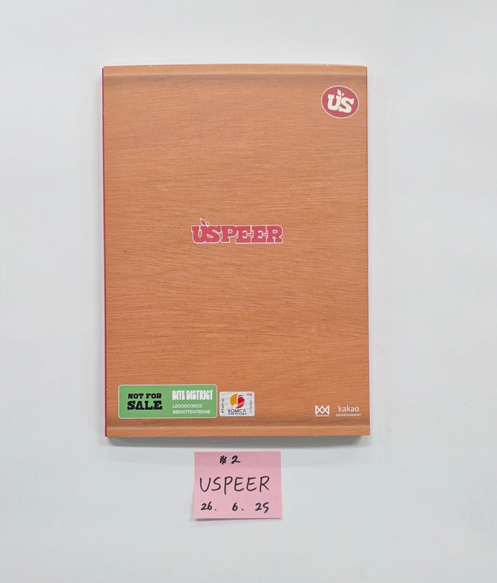 USPEER "BITE DISTRICT" - Hand Autographed(Signed) Promo Album [26.06.25]