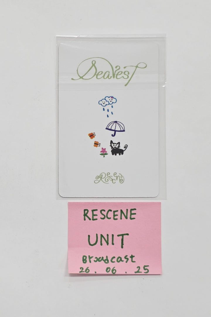 RESCENE - Broadcast Unit Photocard [26.06.25]