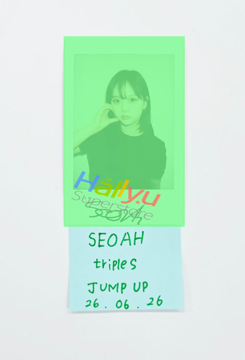 SEOAH (of Triples) - Hand Autographed(Signed) Polaroid [26.06.26]