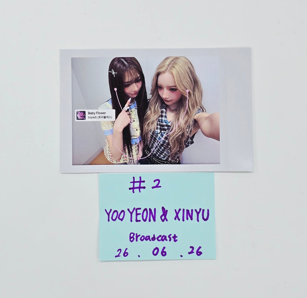 Triples - Broadcast Polaroide type Unit Photocard [26.06.26]