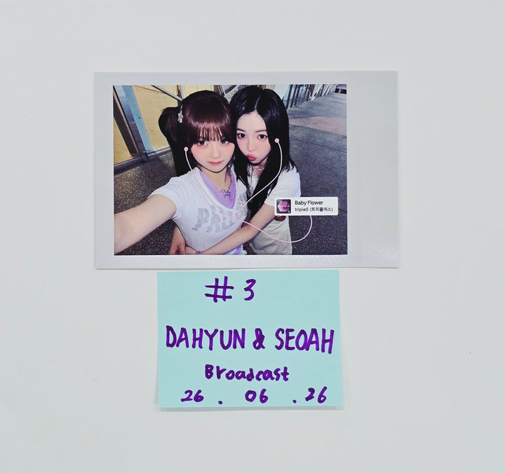 Triples - Broadcast Polaroide type Unit Photocard [26.06.26]