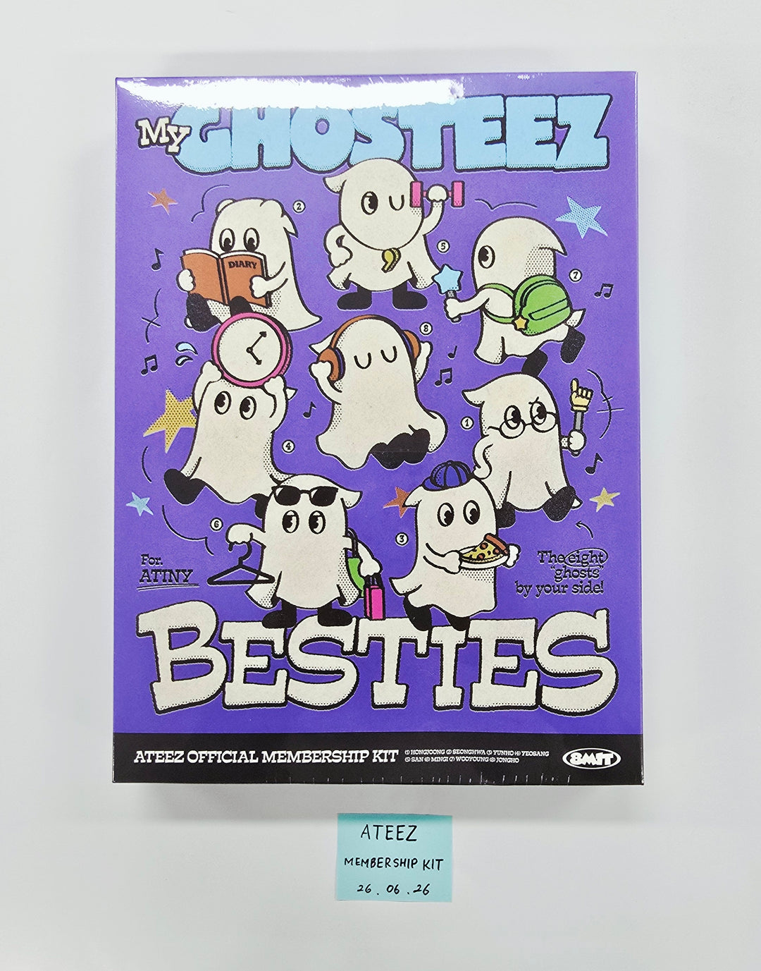 ATEEZ "MY GHOSTEEZ BESTIES" - 7th MemberShip Kit [26.06.26]