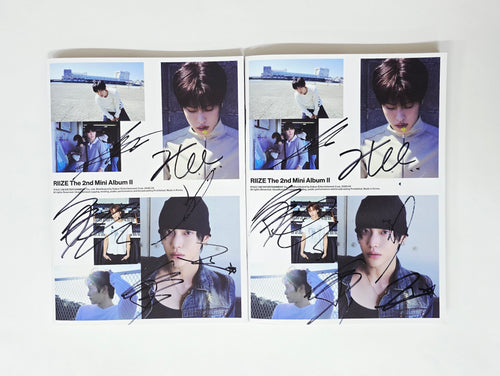 RIIZE "II" - Hand Autographed(Signed) Promo Album [26.06.29]