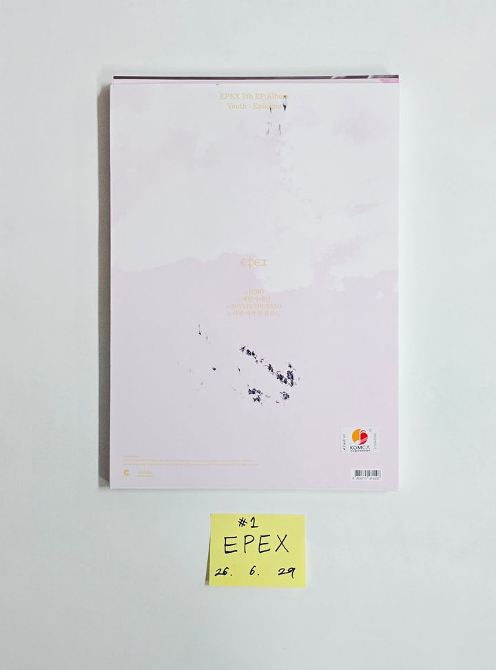 EPEX "소화(韶華) : Epilogue" - Hand Autographed(Signed) Promo Album [26.06.29]