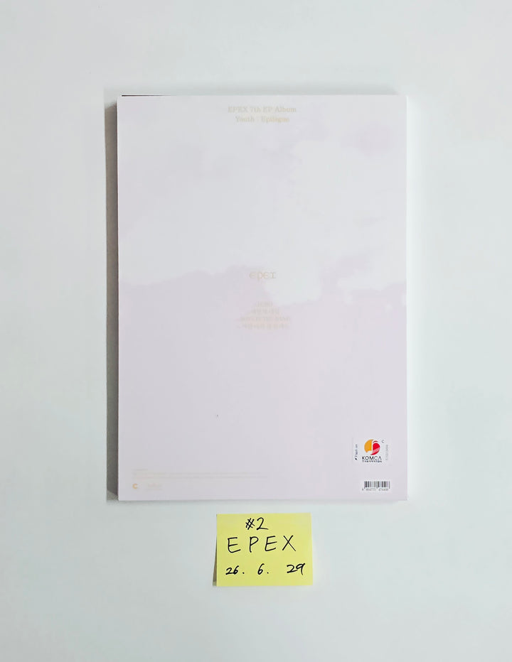 EPEX "소화(韶華) : Epilogue" - Hand Autographed(Signed) Promo Album [26.06.29]