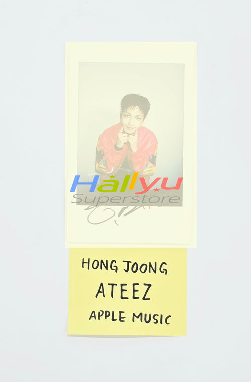 HONGJOONG (of ATEEZ) "GOLDEN HOUR : Part.5" - Hand Autograhped(Signed) Polaroid [26.06.29]