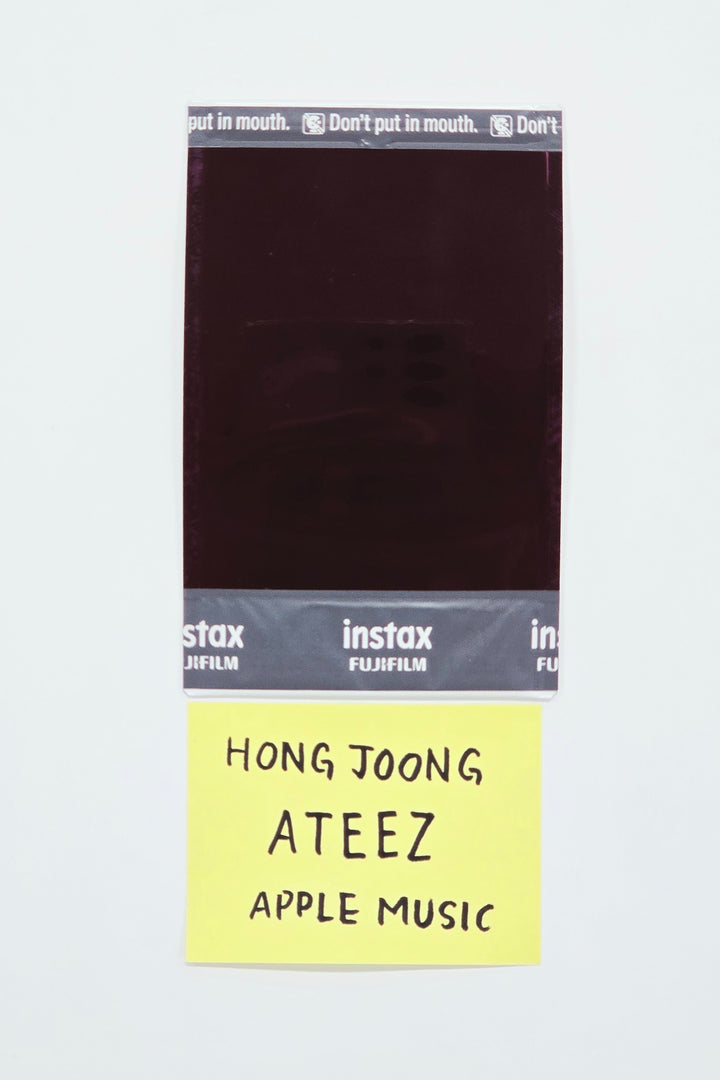 HONGJOONG (of ATEEZ) "GOLDEN HOUR : Part.5" - Hand Autograhped(Signed) Polaroid [26.06.29]