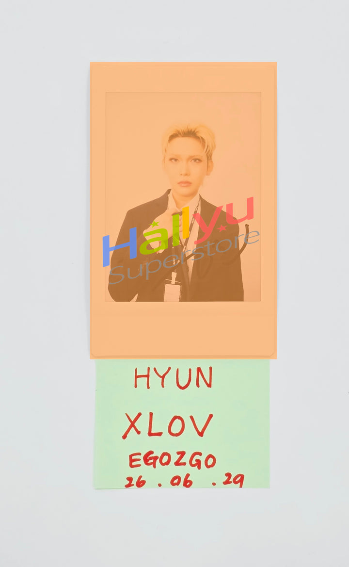 HYUN (of XLOV) - Hand Autograhped(Signed) Polaroid [26.06.29]