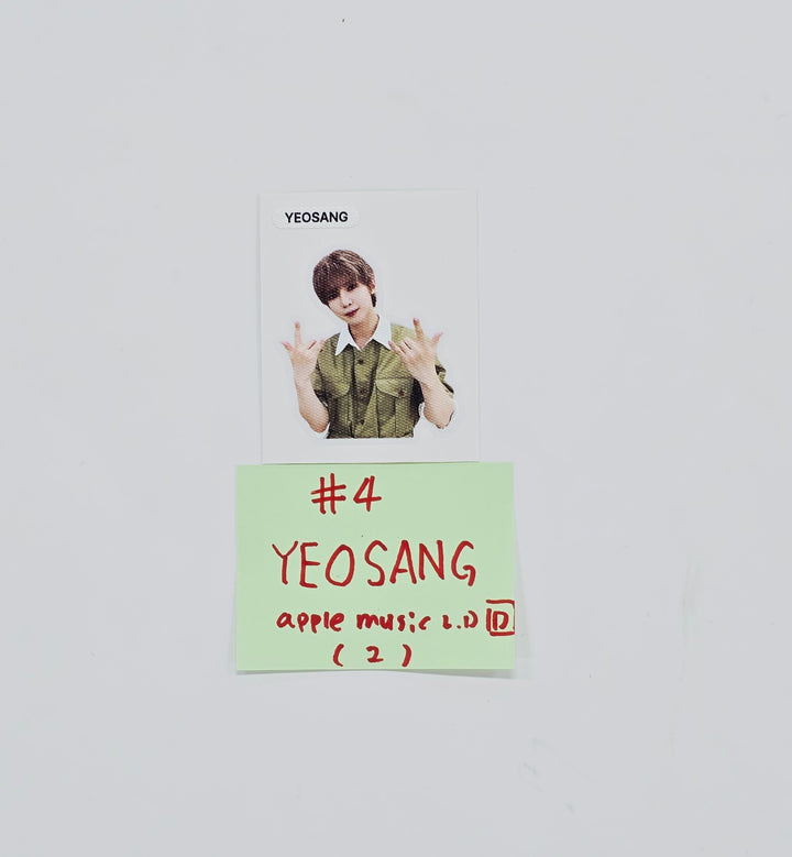 ATEEZ "GOLDEN HOUR : Part.5" - Apple Music Lucky Draw Event Seal Sticker (DIGIPACK Ver.) [26.06.29]