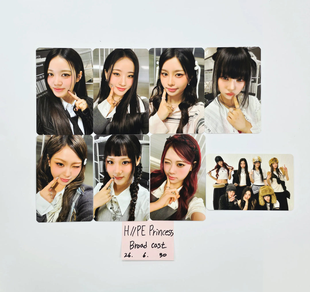 H//PE Princess - Broadcast Photocard Set (8ea) [26.06.30]