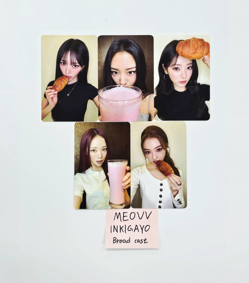 MEOVV - Inkigayo Broadcast Photocard Set (5ea) [26.06.30]