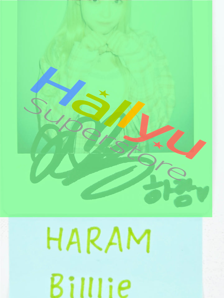 HARAM (of Billlie ) - Hand Autographed(Signed) Polaroid [26.07.01]