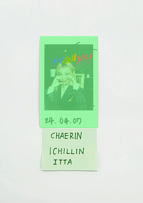 CHAERIN (of ICHILLIN) - Hand Autographed(Signed) Polaroid [26.07.02]