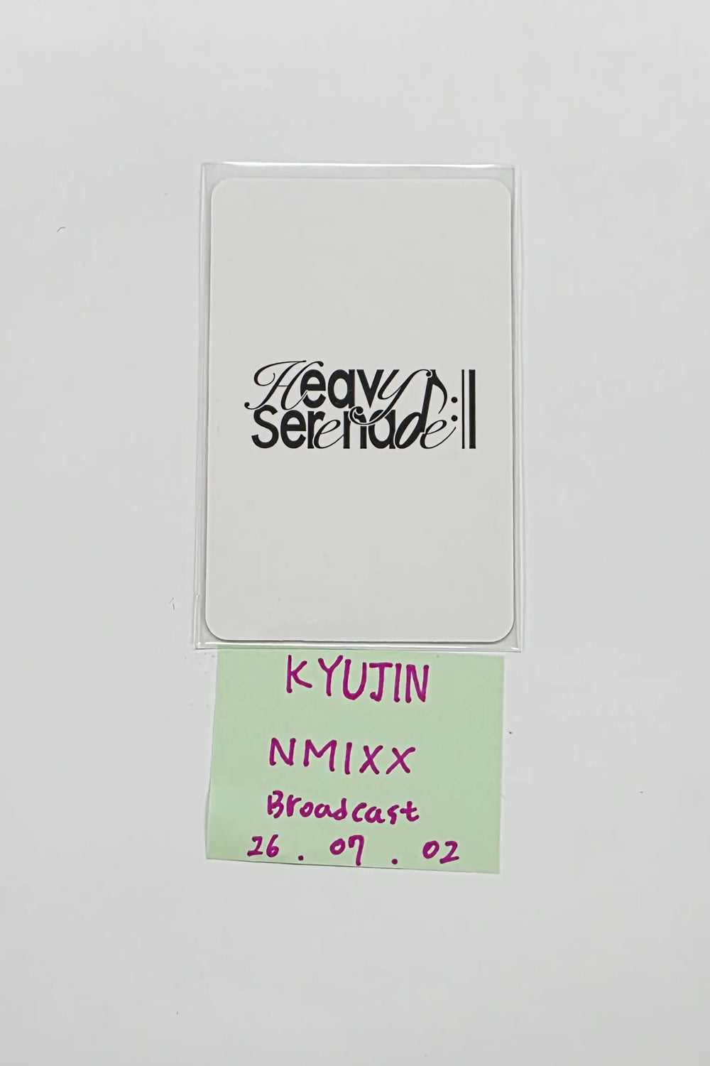 NMIXX ギュジン キュジン サイン ポラロイド チェキ NMIXX - HALLYUSUPERSTORE