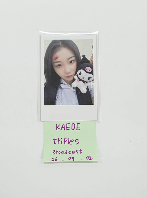 KAEDE (of TripleS) - Broadcast Polaroide type Photocard [26.07.02]