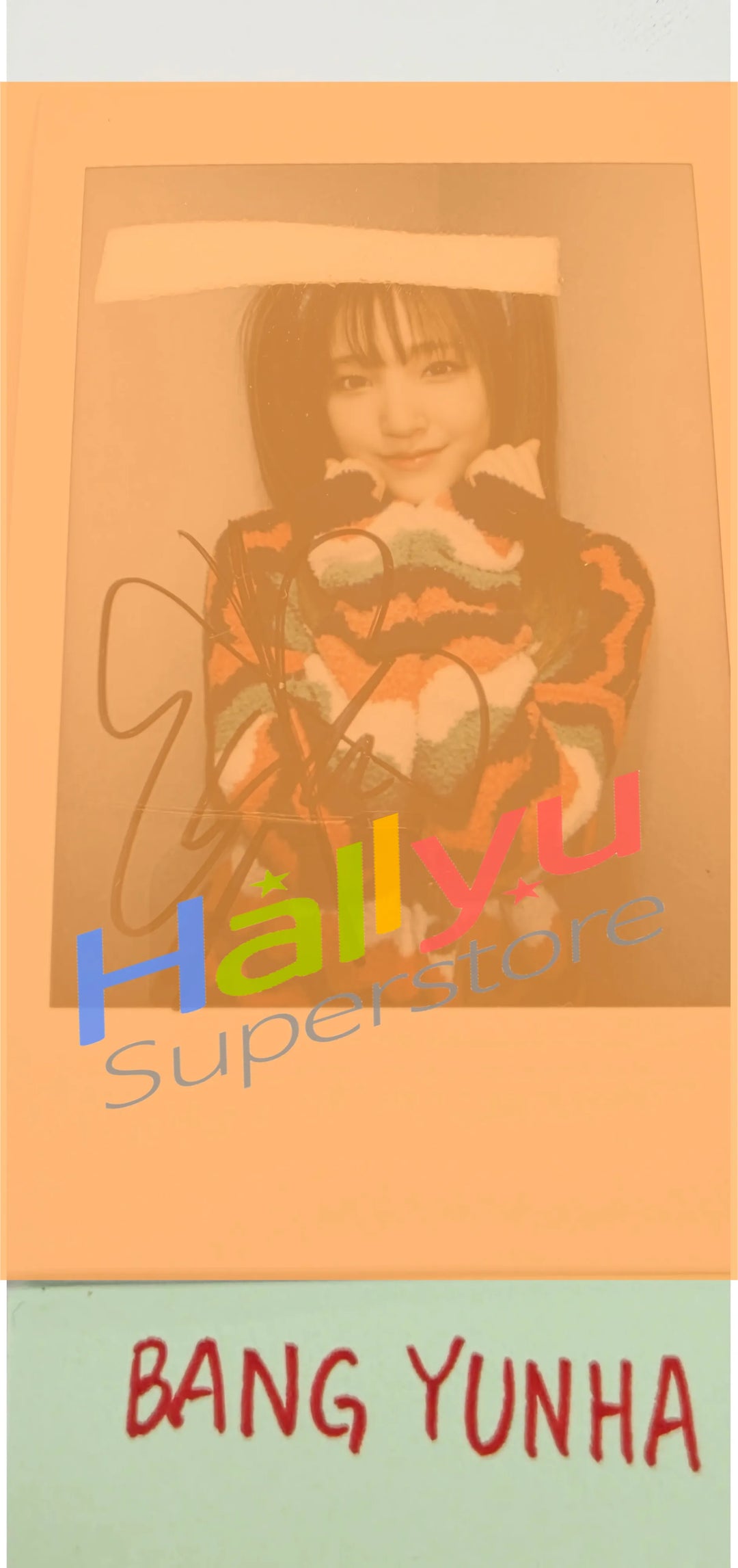 YUNHA (of UNIS) - Hand Autographed(Signed) Polaroid [26.07.02]