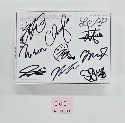 I.O.I "I.O.I : LOOP" - Hand Autographed(Signed) Promo Album [26.07.03]