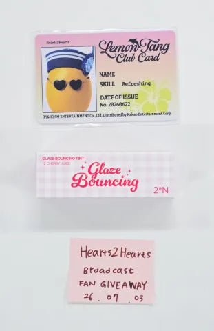 Hearts2Hearts - Broadcast Fan Giveaway Set [26.07.03]