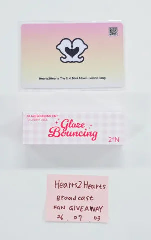 Hearts2Hearts - Broadcast Fan Giveaway Set [26.07.03]