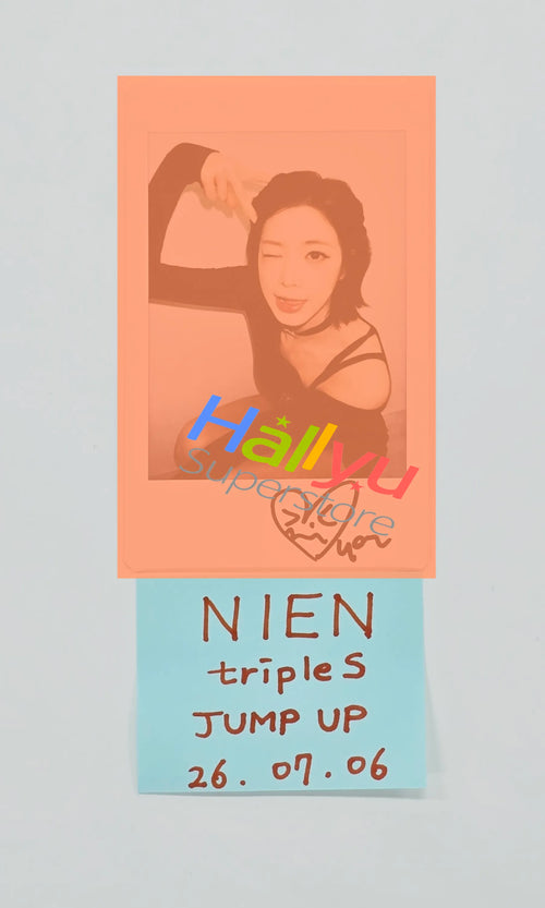 NIEN (of TripleS) - Hand Autographed(Signed) Polaroid [26.07.06]