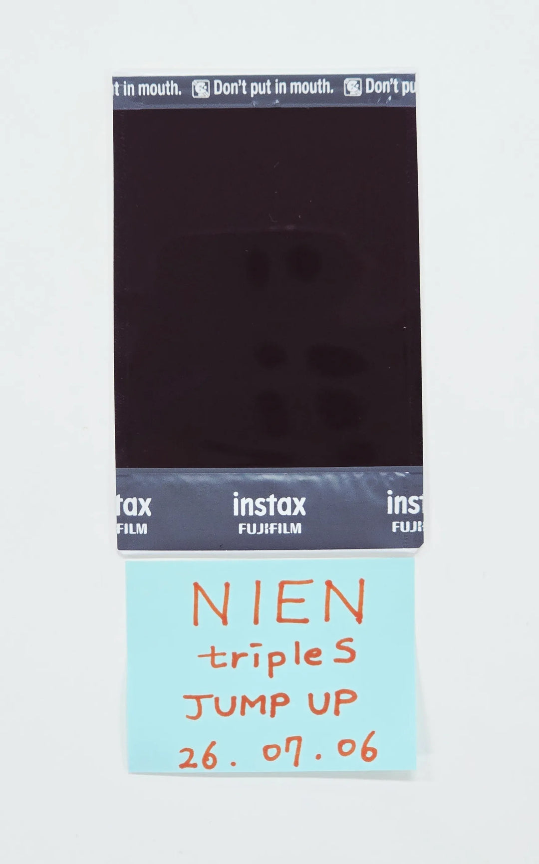 NIEN (of TripleS) - Hand Autographed(Signed) Polaroid [26.07.06]