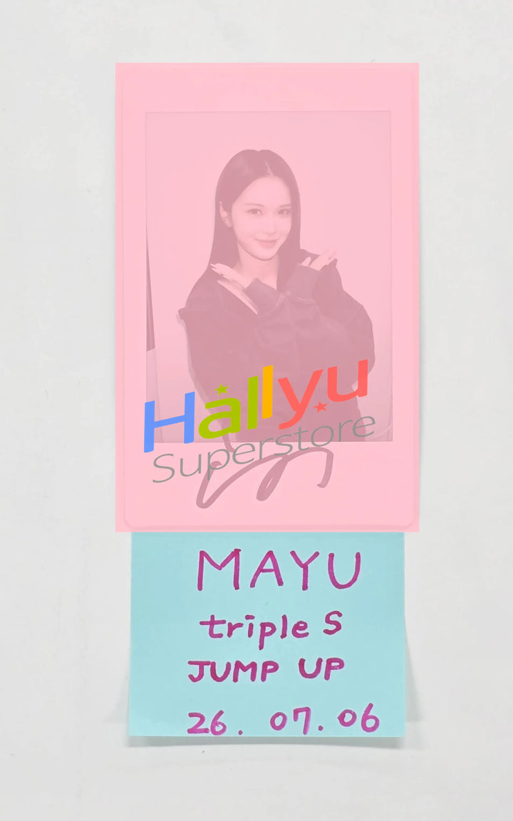 MAYU (of TripleS) - Hand Autographed(Signed) Polaroid [26.07.06]