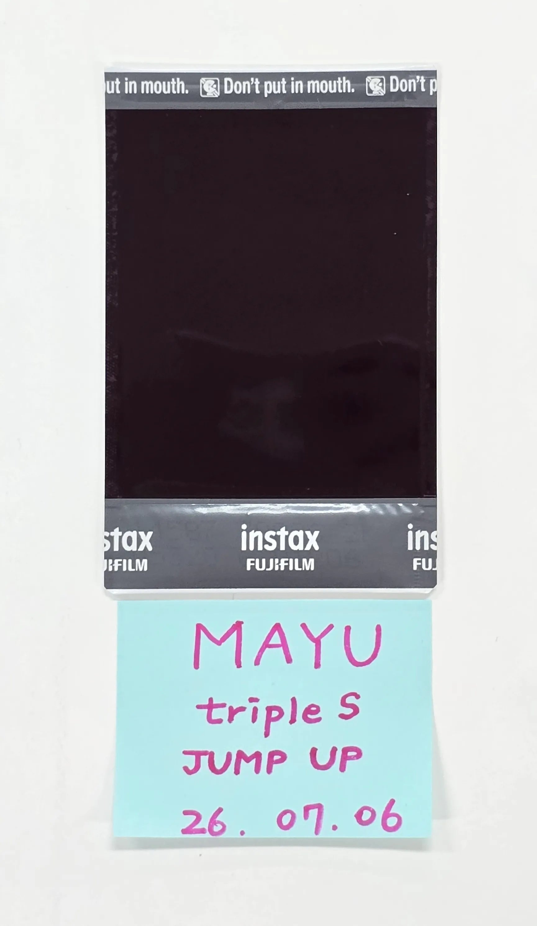 MAYU (of TripleS) - Hand Autographed(Signed) Polaroid [26.07.06