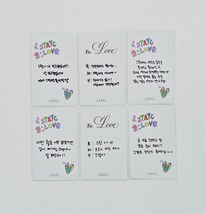 StayC "2:LOVE" - Broadcast Photocard [26.07.08]